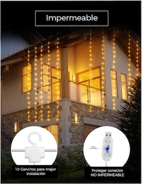 Set de luces LED Dosyu Technology con 1000 focos