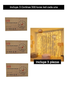 Set de luces LED Dosyu Technology con 1000 focos