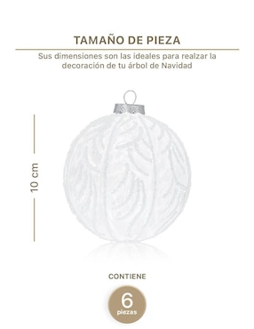 Set esfera Esquimal con 6 piezas