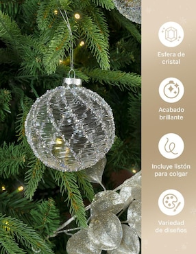 Set esfera Esquimal Cristal con 6 piezas
