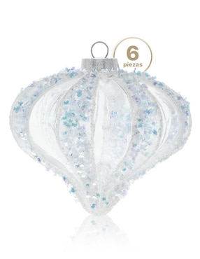 Set esfera Esquimal Cristal con 6 piezas