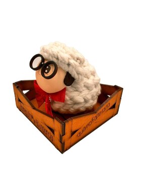 Figura decorativa de animales navideños México Pigo Borrego PIGO