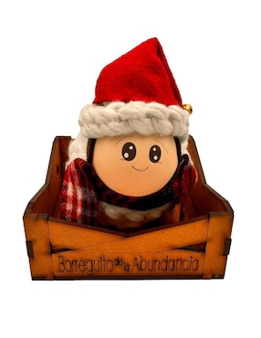 Figura decorativa de animales navideños Pigo Borregos Santa