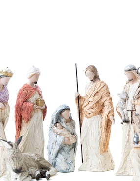 Nacimiento navideño Roman Christmas de poliresina