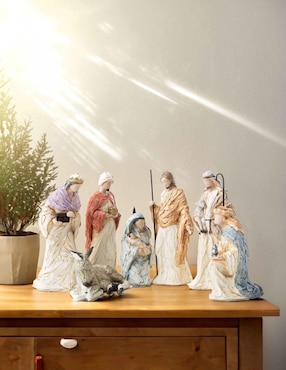 Nacimiento navideño Roman Christmas de poliresina