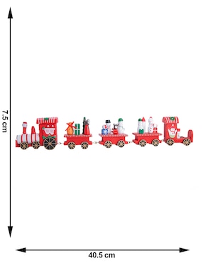 Figura decorativa de tren Running Decora