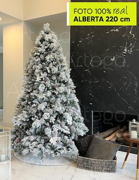 Árbol de navidad Artego Alberta Spruce de plástico