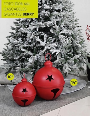 Pie de árbol Artego Cascabeles navideños gigantes