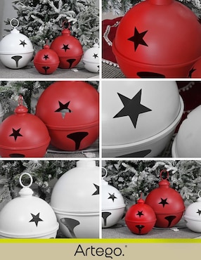 Pie de árbol Artego Cascabeles navideños gigantes