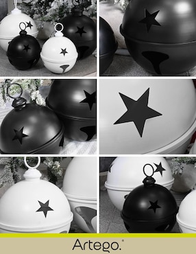 Pie de árbol Artego Cascabeles navideños gigantes
