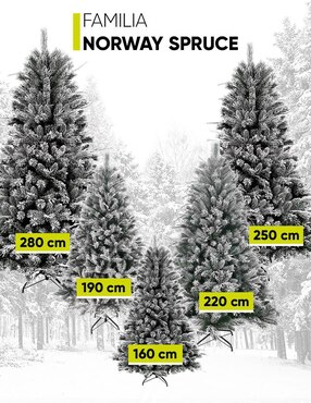 Árbol de navidad Artego Norway 190 de plástico