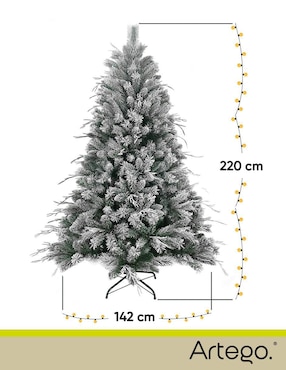 Árbol de navidad Artego Norway 220 de plástico