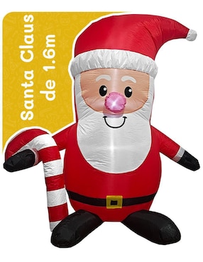 Inflable Decorativo Forma De Santa Claus Artego