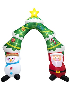 Inflable Decorativo Forma De árbol De Navidad Artego