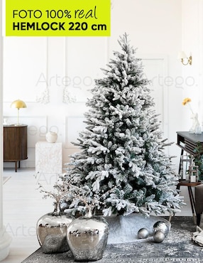 Árbol de navidad Artego Hemlock 220 de plástico