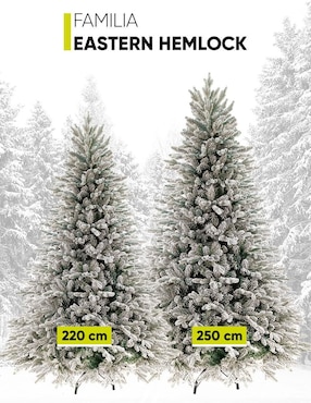 Árbol de navidad Artego Hemlock 220 de plástico