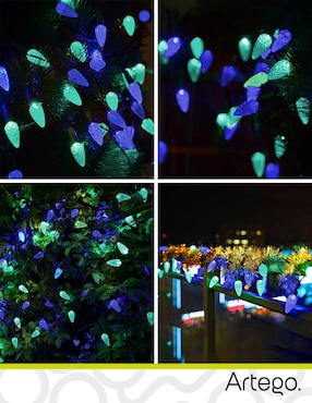 Serie LED Artego Strawberry ARLED-03-PINA100 con 100 focos