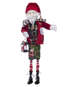 Ornamento navidad santa claus Queca Designs
