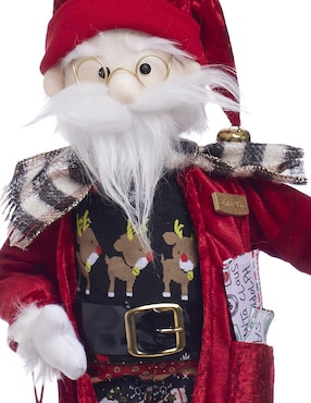 Ornamento navidad santa claus Queca Designs