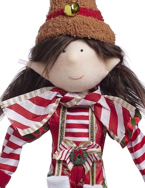 Ornamento navidad duende Queca Designs Classic Xmas