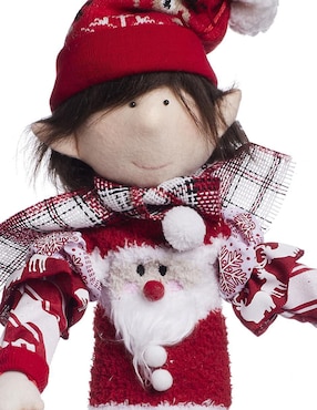 Ornamento navidad duende Queca Designs Xmas Gang