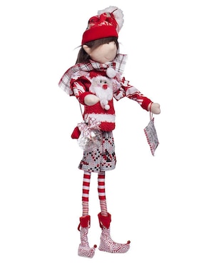Ornamento navidad duende Queca Designs Xmas Gang