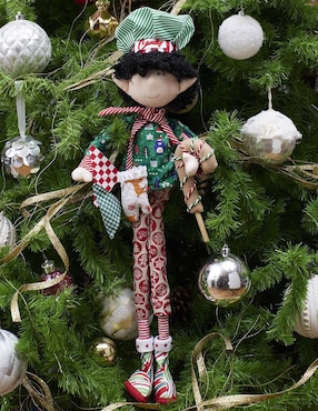 Ornamento navidad duende Queca Designs Bakery