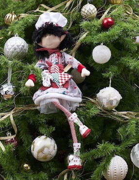 Ornamento navidad duende Queca Designs Bakery