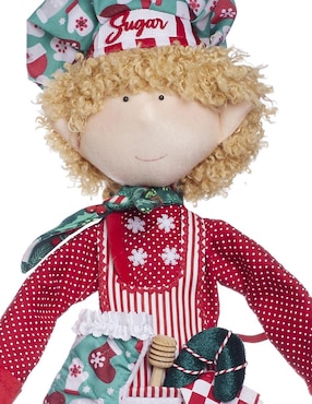 Ornamento navidad duende Queca Designs Bakery