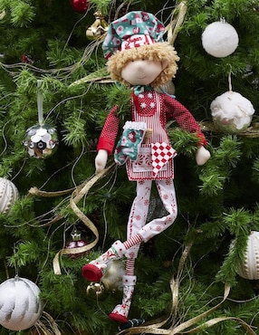 Ornamento navidad duende Queca Designs Bakery