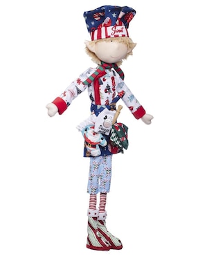 Ornamento navidad duende Queca Designs Bakery