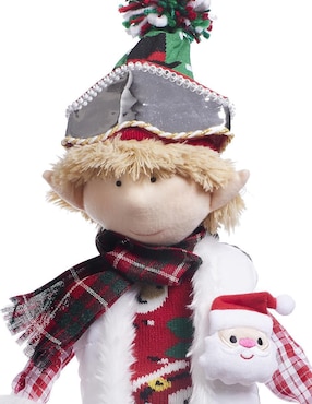 Ornamento navidad duende Queca Designs Merry Fashion