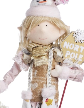 Ornamento navidad duende Queca Designs Xmas Gang
