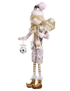 Ornamento navidad duende Queca Designs Xmas Gang