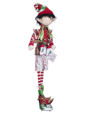 Ornamento navidad duende Queca Designs Xmas Gang