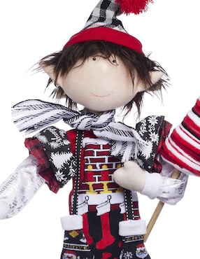 Ornamento navidad duende Queca Designs Xmas Gang