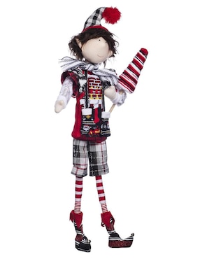Ornamento navidad duende Queca Designs Xmas Gang