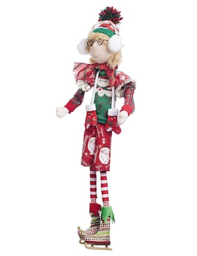 Ornamento navidad duende Queca Designs Xmas Gang