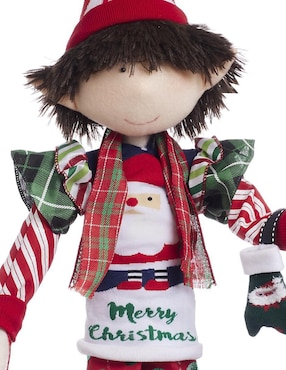 Ornamento navidad duende Queca Designs Xmas Gang
