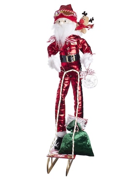 Ornamento navidad santa claus Queca Designs