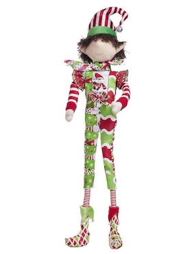 Ornamento navidad duende Queca Designs Funny