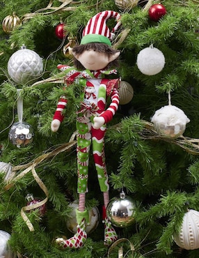Ornamento navidad duende Queca Designs Funny