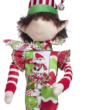 Ornamento navidad duende Queca Designs Funny