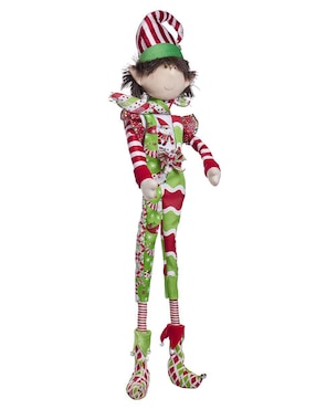 Ornamento navidad duende Queca Designs Funny