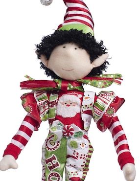 Ornamento navidad duende Queca Designs Funny
