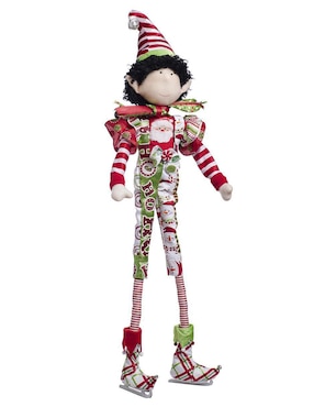 Ornamento navidad duende Queca Designs Funny