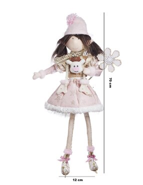 Ornamento navidad duende Queca Designs Merry Fashion