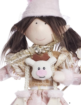 Ornamento navidad duende Queca Designs Merry Fashion