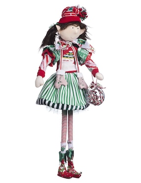 Ornamento navidad duende Queca Designs Funny