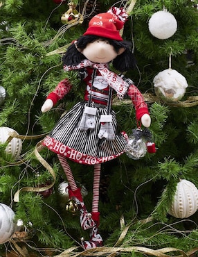 Ornamento navidad duende Queca Designs Merry Fashion